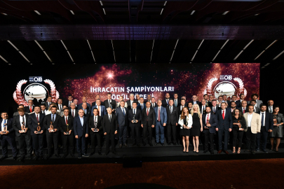 Otomotivde ihracatın şampiyonları ödüllendirildi