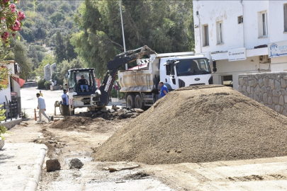 İçme suyu isale hattı patladı