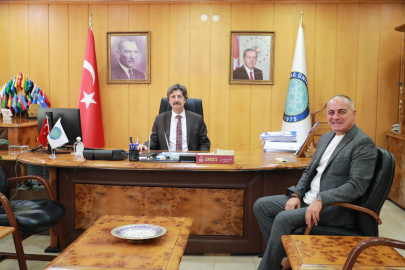 Başkan Sertaslan’dan Rektör Yılmaz’a ziyaret