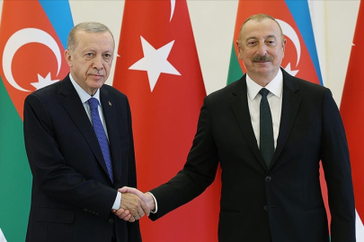 Cumhurbaşkanı Erdoğan, Aliyev ile görüştü