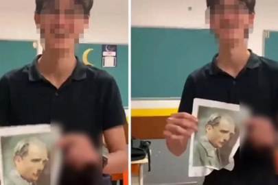 Liseli gencin yaptığı hareket infial yarattı: Gözaltına alındı!