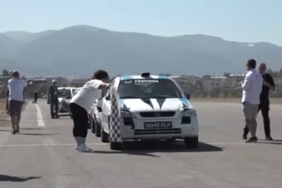 Bursa'da çocuklar için piste çıktılar