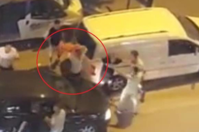 Bursa'da trafikte tartıştığı kişiye duba fırlattı