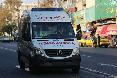 Kum fırtınası nedeniyle hastanelere akın ettiler