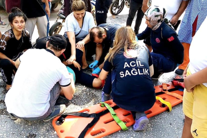 İnegöl'de trafik kazası: 1 çocuk yaralandı