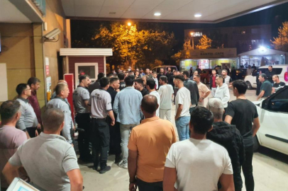 Bursa'da birlikte hastaneye geldiler, kavga ettiler