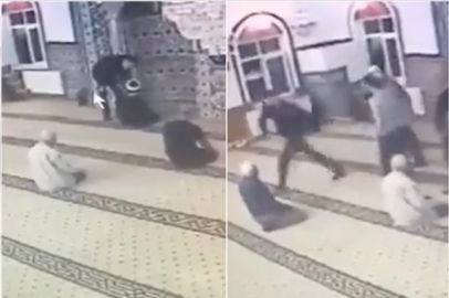 Camiye ayakkabıyla girmişti: Suç duyurusunda bulunuldu