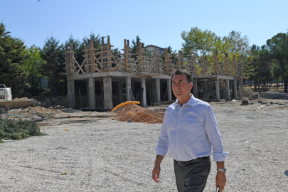 Bursa'nın yeni spor tesisi hızla yükseliyor