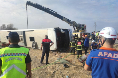 Otobüs kazasında ölen 6 kişinin isimleri belirlendi