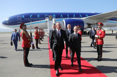 Azerbaycan Cumhurbaşkanı Aliyev Gürcistan'da