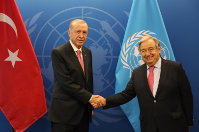 Cumhurbaşkanı Erdoğan, BM Genel Sekreteri Guterres ile görüştü