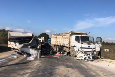 Bursa'da feci kaza: 1 ölü, 5 yaralı