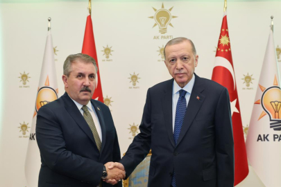 Cumhurbaşkanı Erdoğan, BBP lideri Destici’yi kabul etti