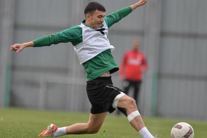 Bursaspor günü çift idmanla tamamladı