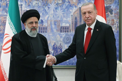 Cumhurbaşkanı Erdoğan, İran Cumhurbaşkanı Reisi ile görüştü