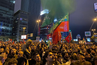 İsrail Başkonsolosluğu önünde protesto