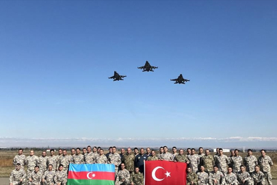 Türk F-16'ları Azerbaycan'da