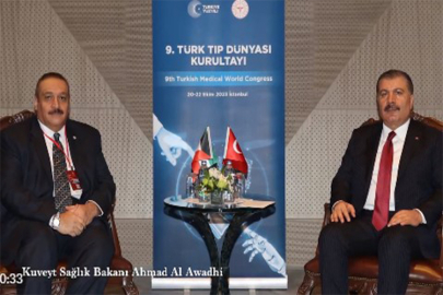 Bakan Koca, Türk Tıp Dünyası Kurultayı'nda...