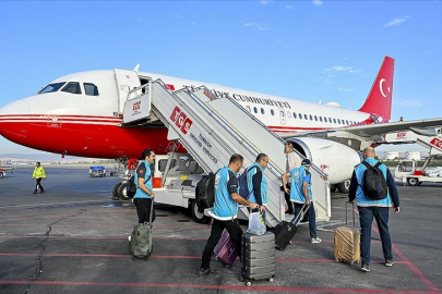 Gazze'ye ilaç ve tıbbi malzeme taşıyan uçak yola çıktı