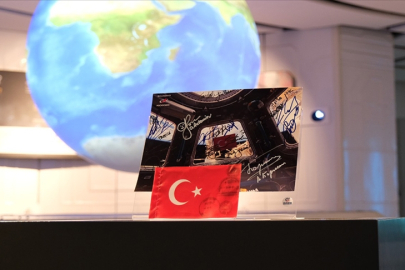 Uzaydan Türkiye'ye Cumhuriyet Bayramı hediyesi