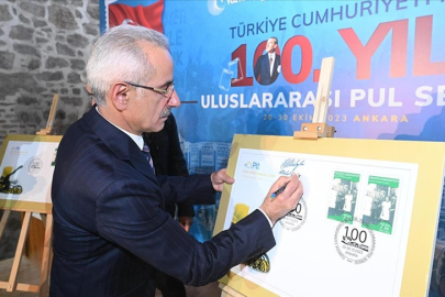 Cumhuriyet'in 100. yılına özel tasarlanan pullar 29 Ekim'de tedavüle sunulacak