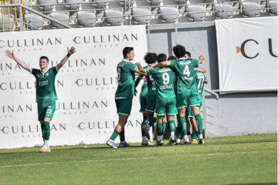 Bursaspor, Serik Belediyespor'u 2 golle geçti...