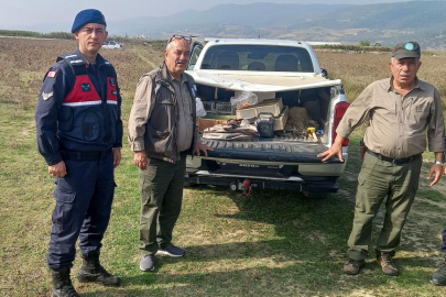 Bursa'da yasadışı avlanan kişiye 73 bin lira ceza kesildi