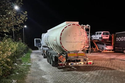 Bursa'da tankerden sızan hidrojen gazı korkuttu!