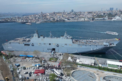 TCG Anadolu'yu 4 bin 445 kişi ziyaret etti