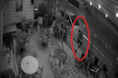 Bursa'da sandalye hırsızı kamerada