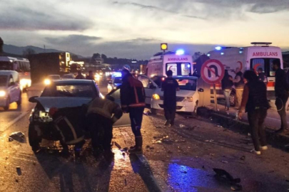 Bursa’da feci kaza: 1 ölü, çok sayıda yaralı