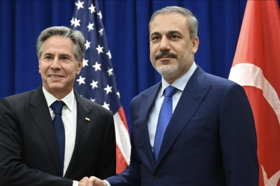 Bakan Fidan, ABD Dışişleri Bakanı Blinken ile bir araya geldi