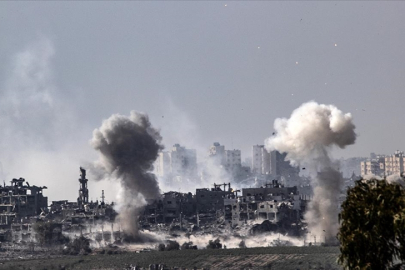 İsrail ordusu son 24 saatte Gazze’de 450 yeri vurdu