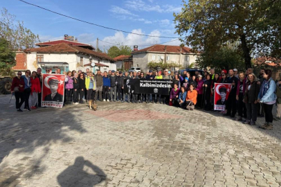 Mysia Yolları’nda Atatürk’ü andılar