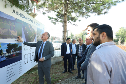 Bursa'da Akhisar Sağlık Ocağının temelleri atıldı