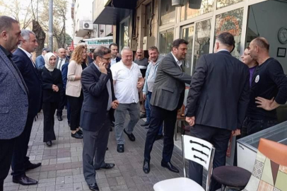 MHP İl Başkanı Muhammet Tekin'den esnafa ziyaret