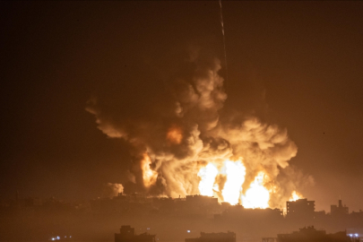 İsrail ordusu, gece boyunca Gazze'nin birçok noktasını vurmayı sürdürdü