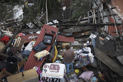 Meksika çöp yığınına döndü