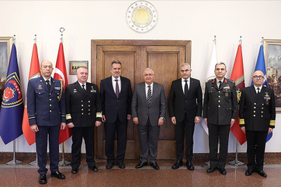 Bakan Güler, Büyükelçi Lalacos'u kabul etti