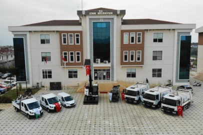 3 yılda 30 yeni araç İznik halkının hizmetine sunuldu