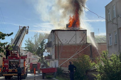 Bursa'da korkutan yangın
