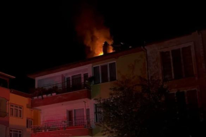 Bursa’da korkutan baca yangını