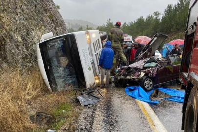 Bursa’da taziye yolunda facia: 1 ölü, 5 yaralı