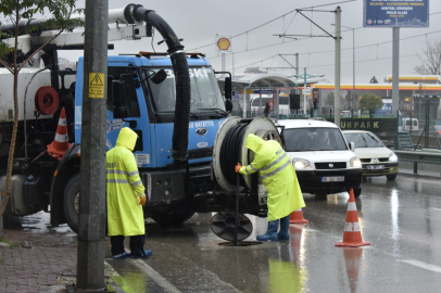 Büyükşehir, şiddetli yağışlara karşı teyakkuzda
