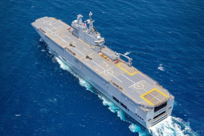 Fransa, Gazze için yeni bir helikopter gemisi gönderdi