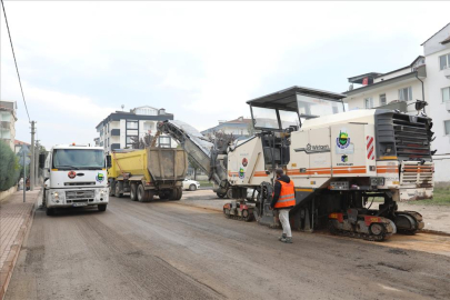 İnegöl Kemalpaşa Mahallesinde 5 sokak daha asfaltlanıyor