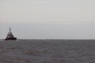 Zonguldak'ta fırtınada batan geminin yeri tespit edildi