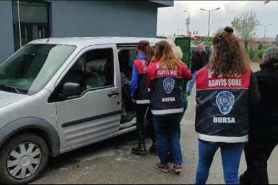 Bursa'da yankesiciler suçüstü yakaladı!