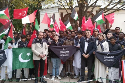 Bursa'dan "Gazze'deki zulüm son bulsun, çocuklar ölmesin" çağrısı