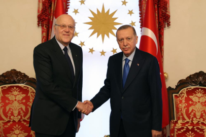 Cumhurbaşkanı Erdoğan, Lübnan Başbakanı Mikati ile görüştü